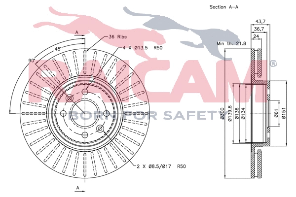 Brake Disc (RD00692)