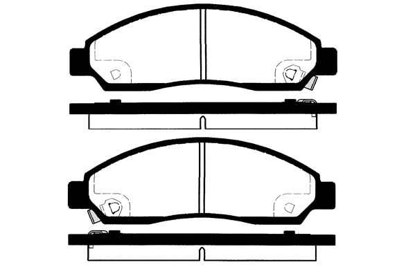 Brake Pad Set, disc brake (RA.0411.0)