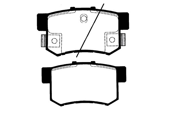 Brake Pad Set, disc brake (RA.0460.1)