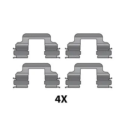 Accessory Kit, disc brake pad (12079579)