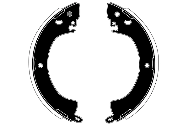 Brake Shoe Set (RA25240)