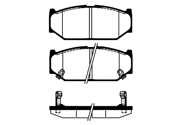 Brake Pad Set, disc brake (RA.1124.0)