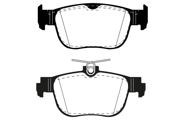 Brake Pad Set, disc brake (RA.1279.0)