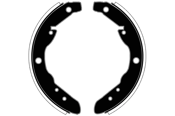 Brake Shoe Set (RA24050)