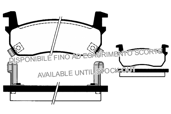 Brake Pad Set, disc brake (RA.0518.0)
