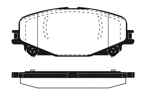 Brake Pad Set, disc brake (RA.1228.0)