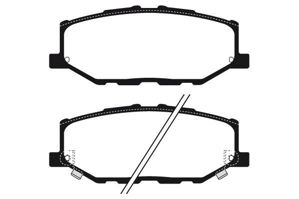 Brake Pad Set, disc brake (RA.1308.0)