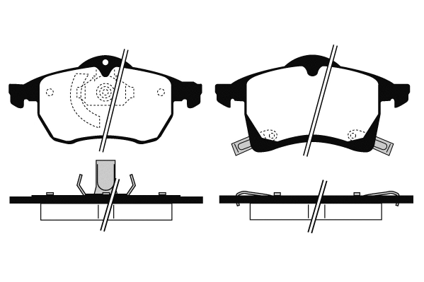 Brake Pad Set, disc brake (RA.0664.0)