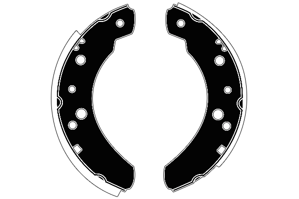 Brake Shoe Set (RA25070)