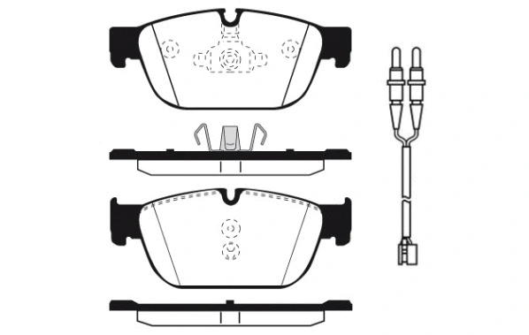 Brake Pad Set, disc brake (RA.1049.0)
