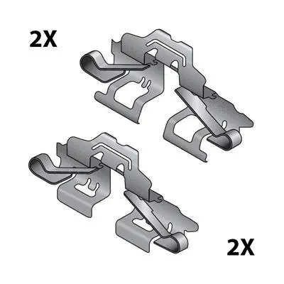 Accessory Kit, disc brake pad (12079624)