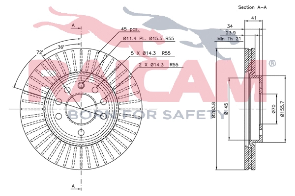 Brake Disc (RD01060)