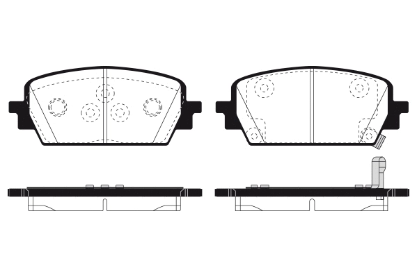 Brake Pad Set, disc brake (RA.1348.0)