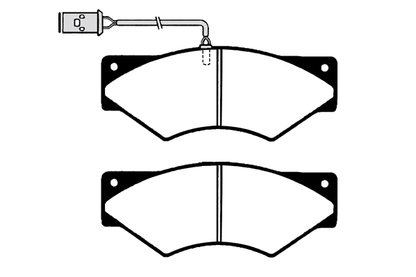 Brake Pad Set, disc brake (RA.0705.1)