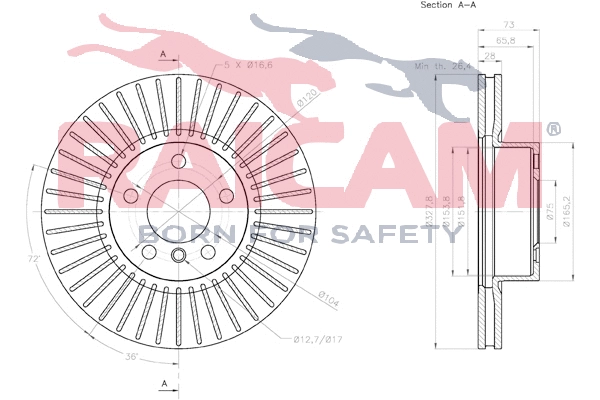 Brake Disc (RD01202)