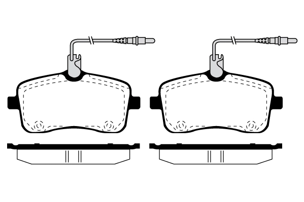 Brake Pad Set, disc brake (RA.0839.0)