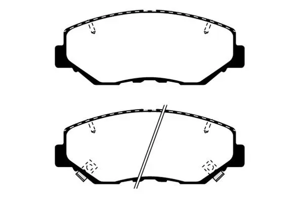 Brake Pad Set, disc brake (RA.1222.0)