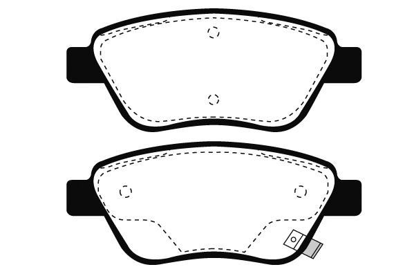 Brake Pad Set, disc brake (RA.0761.3)