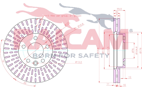 Brake Disc (RD01444)