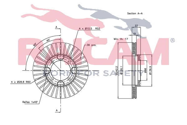 Brake Disc (RD00513)