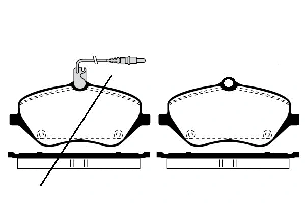 Brake Pad Set, disc brake (RA.0838.3)