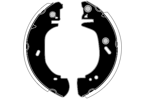 Brake Shoe Set (RA27221)