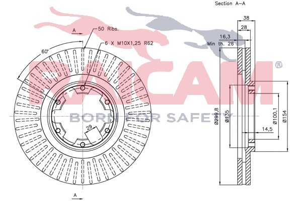 Brake Disc (RD00170)