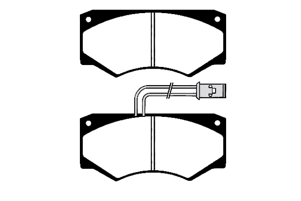 Brake Pad Set, disc brake (RA.0198.4)
