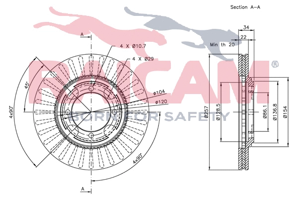 Brake Disc (RD00506)