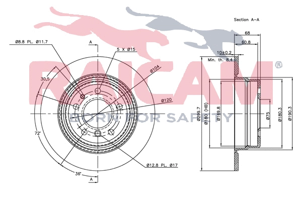 Brake Disc (RD00048)