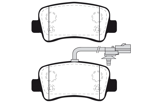 Brake Pad Set, disc brake (RA.1033.0)