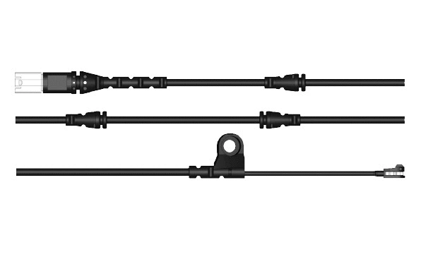 Warning Contact, brake pad wear (KS0117)