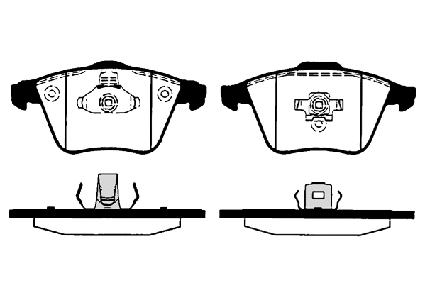 Brake Pad Set, disc brake (RA.0824.7)