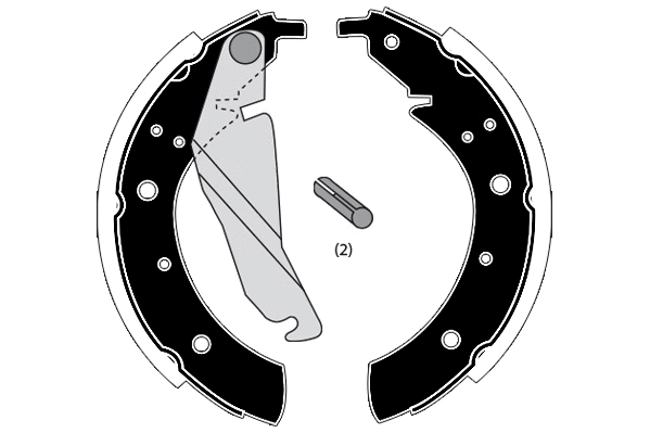 Brake Shoe Set (RA24680)