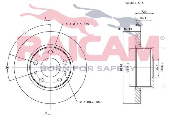 Brake Disc (RD00210)