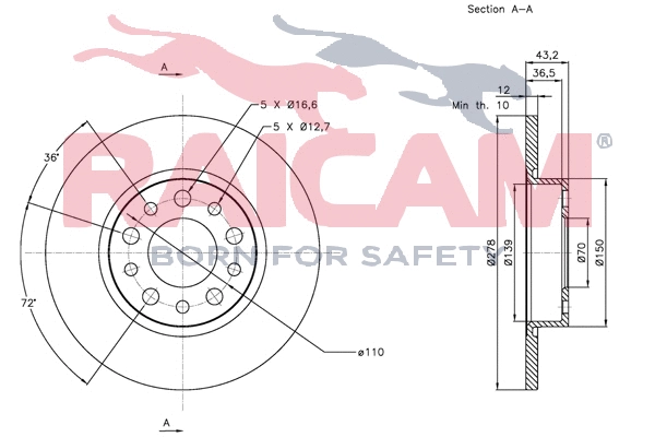 Brake Disc (RD00018)