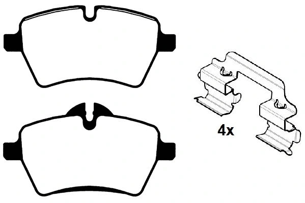 Brake Pad Set, disc brake (RA.0848.0K1)