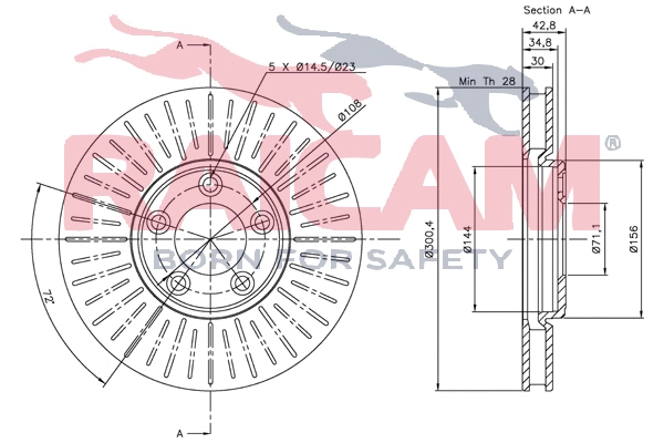 Brake Disc (RD00030)