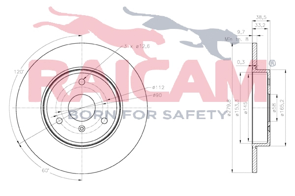 Brake Disc (RD01247)