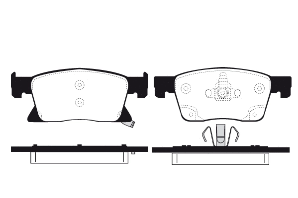Brake Pad Set, disc brake (RA.1127.0)
