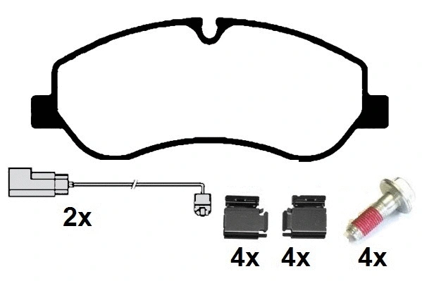 Brake Pad Set, disc brake (RA.1028.0K1)