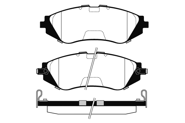 Brake Pad Set, disc brake (RA.0645.1)