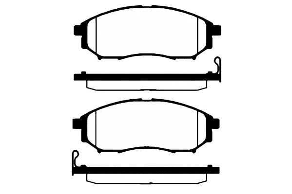 Brake Pad Set, disc brake (RA.0939.0)