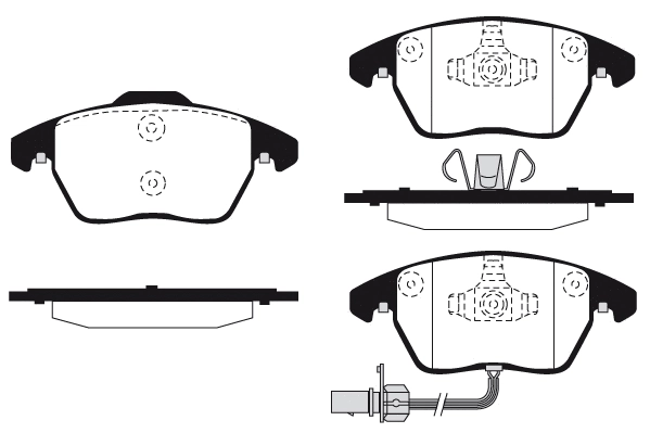 Brake Pad Set, disc brake (RA.0922.1)