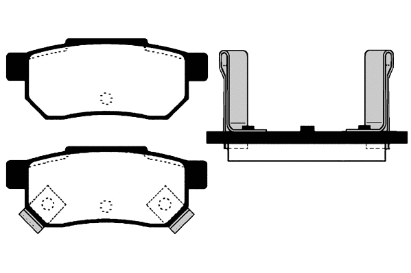 Brake Pad Set, disc brake (RA.0451.0)