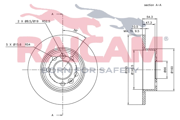 Brake Disc (RD00676)