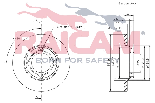 Brake Disc (RD00398)