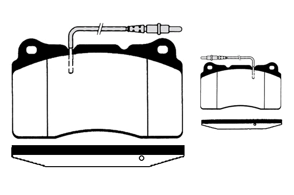 Brake Pad Set, disc brake (RA.0604.6)