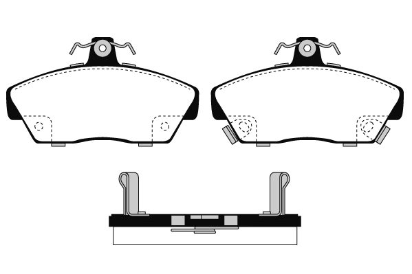 Brake Pad Set, disc brake (RA.0520.0)
