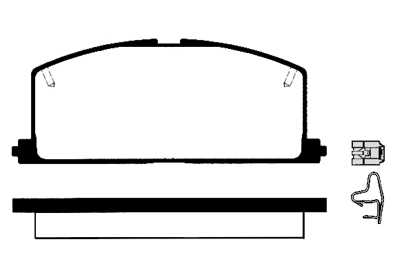 Brake Pad Set, disc brake (RA.0575.0)